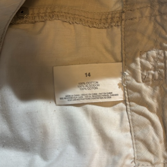 Khaki Jeanstar Athletic Skirt Size 14 - Picture 6 of 7